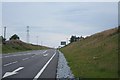 An A96 embankment at Upper Auchairn.