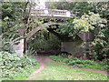 Bridge over the river Trym