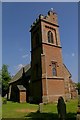 NY6137 : Melmerby Church Tower by Charles Rispin