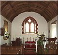SS8743 : Stoke Pero Church : Interior by Rob Farrow