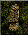 Milepost on A48 near Pyle