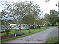 Caravan site at Parc farm