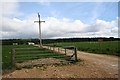 The lane to Inchnacape.