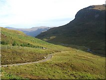 NH1082 : Corrie Hallie - Fisherfield track by Hill Walker