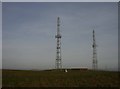 SU0367 : Radio masts on Morgan's Hill by Chris Henley