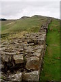 NY7166 : Hadrian's Wall at Cawfields by Charles Rispin