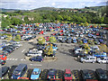 Car parking at the Borders General Hospital, Melrose