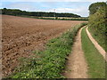 Farm track near Elwell