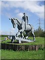 Horseman on the Black Country Route