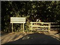 TL8727 : Entrance to Chalkney Wood by Robert Edwards
