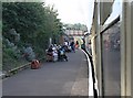 Waiting for the Train at Watchet Station