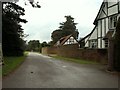 The driveway to Barrington Hall