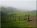 Gateway and stile near Westfields Farm