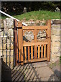 Gate into the churchyard, Scalby