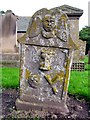 Gravestone in St Fergus