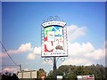 TM3560 : Stratford St.Andrew Village Sign by Geographer