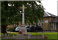 War Memorial (with School in background). Stoke Goldington