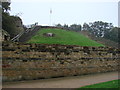 SE4622 : The Motte and Bailey, Pontefract Castle. by Bill Henderson