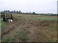 Fork Truck and Field