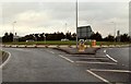 Roundabout on A.414 by North Weald Airfield