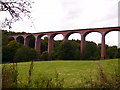 NZ6620 : Viaduct with 11 arches near Skelton by Phil Catterall
