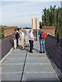 London Open House visit to the roof of The Elms, Acton