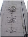 Inscription on George Square war memorial