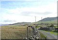 A bend in the moorland road