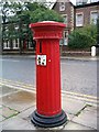 1856 Victorian fluted postbox in Oxton, Wirral
