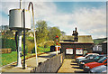 SE0335 : Water Tank at Oxenhope Station by Colin Smith