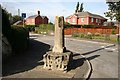 TF0542 : Medieval cross stump by Richard Croft