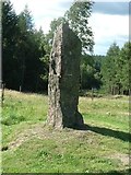 NO5993 : Millennium Stone on Corsedardar Hill by Stanley Howe