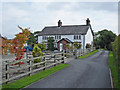 Mobberley: Smith Lane Farm and the drive to Valewood Farm