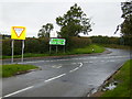 Crossroads on the A508 east of Stoke Bruerne