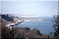 Durlston Bay from Durlston Castle