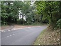 Junction of Kingspit Lane and Riverhill Lane near Flexham Park