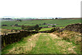 Green road near to Thornton Moor, Yorkshire