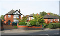 Post-war housing on Crewe Road