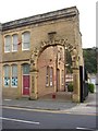 Archway to mill yard, Albert Street, Lockwood