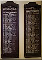 Much Marcle Memorial Hall Roll of Honour (Part 2)