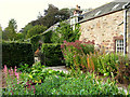 NJ7639 : Cottage garden, Fyvie Castle by Martyn Gorman