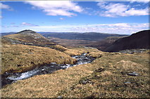 NN4874 : Stream that feeds into Loch an Sgoir by Kieran Evans