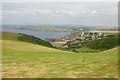 Looking down on Hope Cove