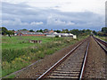 Edleston: footpath crossing on the Nantwich/Whitchurch railway