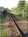 Topsham: the railway line