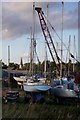 Spire and masts - Melton