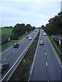 A31 from footbridge