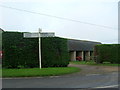 Sign outside Sarsden Lodge