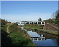 SO9494 : Footbridge over the Birmingham Main Line Canal by John M
