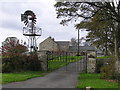 NZ1228 : Morley Hall Farm : (with working windmill) by Hugh Mortimer